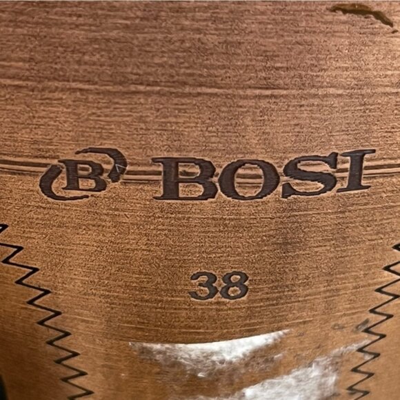 Bosi Dark Navy Leather Hilda Open Toe Slingback Heeled Shoes - Picture 9 of 12